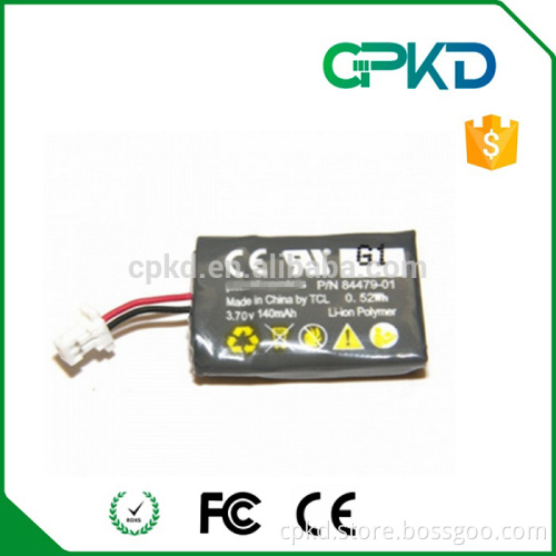 lithium ion battery 3.7v 140mah CS540 Headset Replacement Battery
